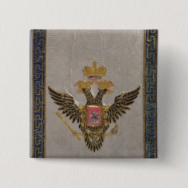 Chapa Cuadrada El Family imperial ruso (Anverso)