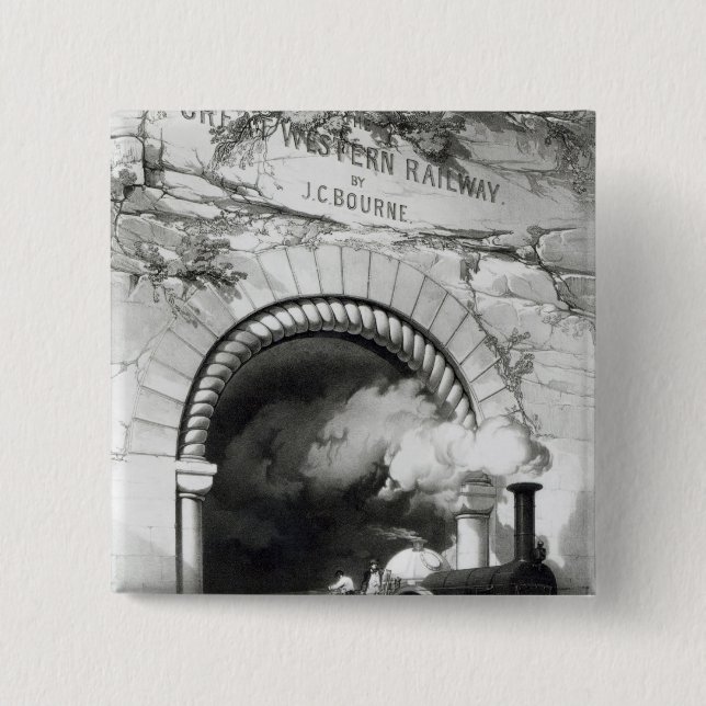 Chapa Cuadrada El ferrocarril de Great Western, 1846 (Anverso)