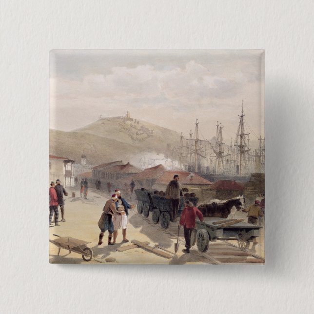 Chapa Cuadrada El ferrocarril en Balaklava, placa 'de Seat de (Anverso)