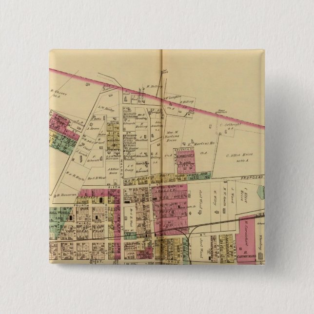 Chapa Cuadrada El ferry de Martin (Anverso)