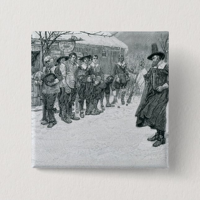 Chapa Cuadrada El gobernador del puritano (Anverso)