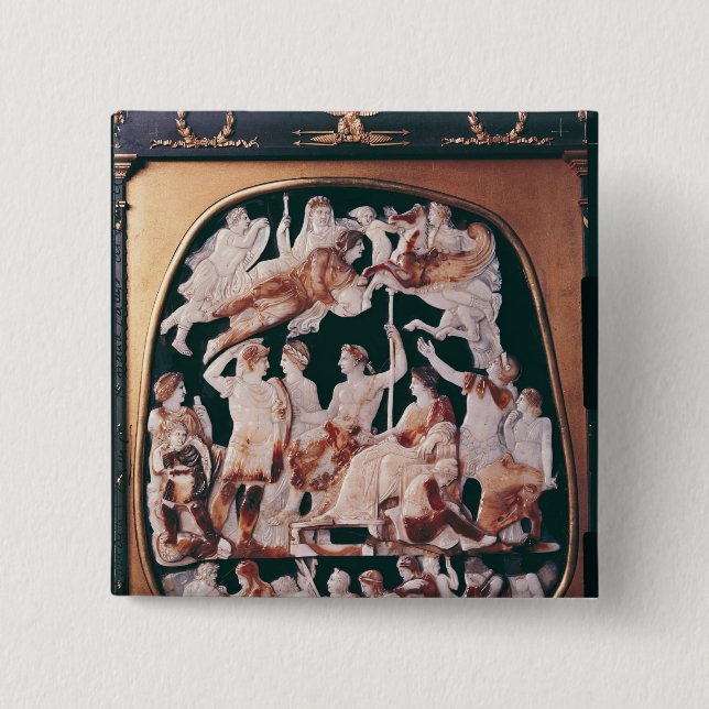 Chapa Cuadrada El gran camafeo de Francia (Anverso)