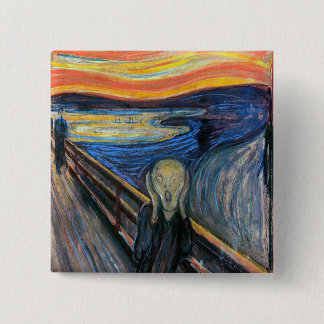 Chapa Cuadrada El grito de Edvard Munch
