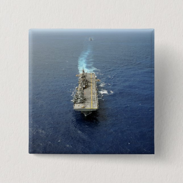 Chapa Cuadrada El grupo Kearsarge Amphibious Ready (Anverso)