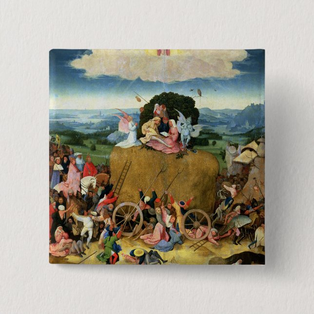 Chapa Cuadrada El Haywain (Anverso)