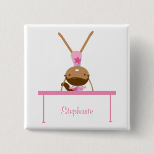 Chapa Cuadrada El haz de balanza personalizado de la gimnasia