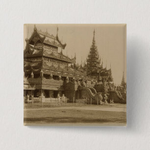 Chapa Cuadrada El Hman Kyaung o el monasterio de cristal,