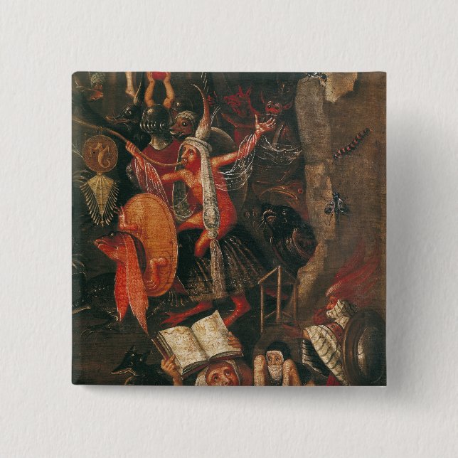 Chapa Cuadrada El infierno (Anverso)