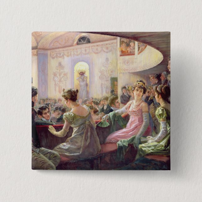 Chapa Cuadrada El intervalo en el teatro (Anverso)