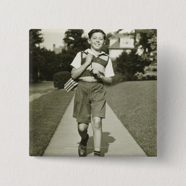 Chapa Cuadrada El ir a la escuela (Anverso)