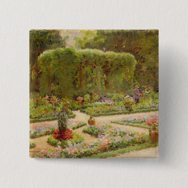 Chapa Cuadrada El jardín del Horticulturalist (Anverso)