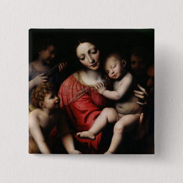 Chapa Cuadrada El Jesús dormido (Anverso)