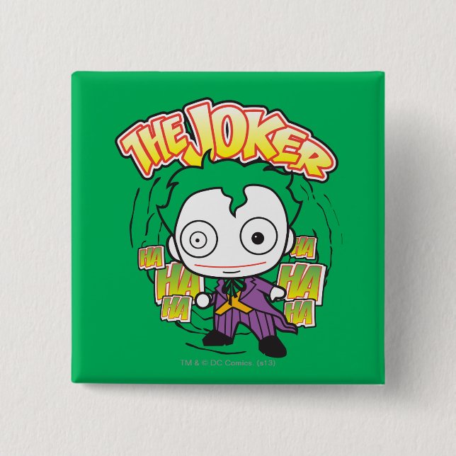 Chapa Cuadrada El Joker - Mini (Anverso)