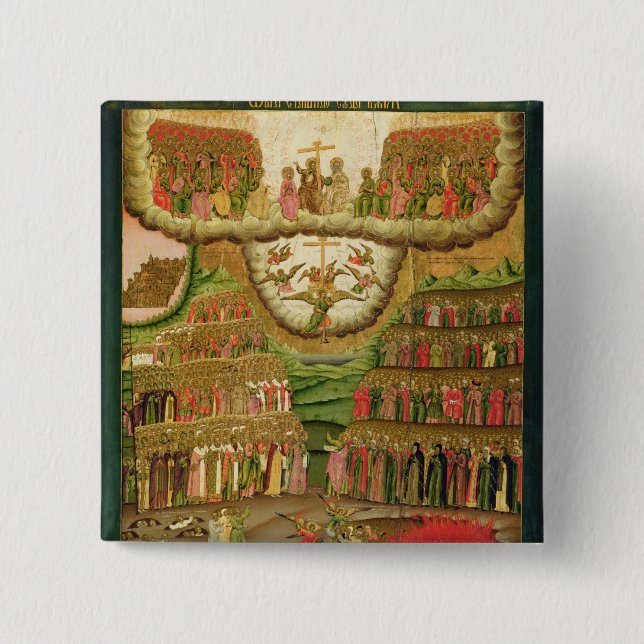 Chapa Cuadrada El juicio pasado, 1721 (Anverso)