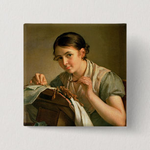 Chapa Cuadrada El Lacemaker, 1823