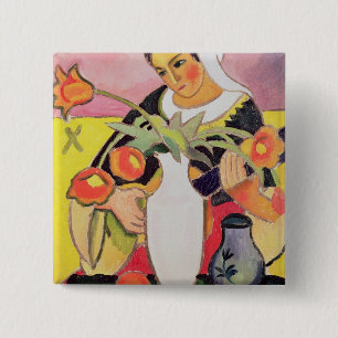 Chapa Cuadrada El laúd Player, 1910