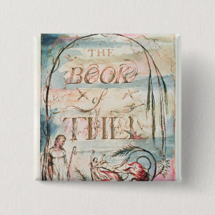 Chapa Cuadrada El libro de Thel; Página de título, 1789