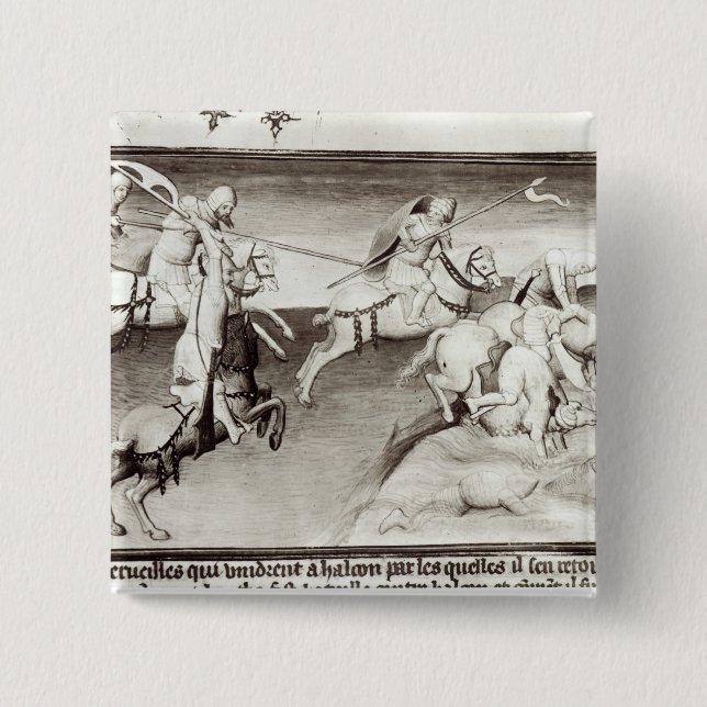 Chapa Cuadrada El líder mongol, Hulagu, khan del Ilkhanate (Anverso)