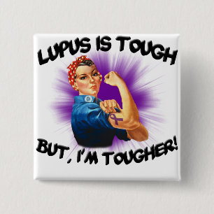 Chapa Cuadrada El lupus es duro… Pero soy más duro