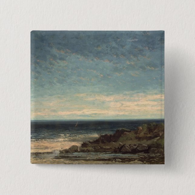 Chapa Cuadrada El mar (Anverso)