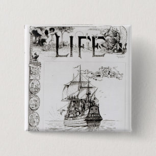 Chapa Cuadrada El Mayflower, portada de 'Life