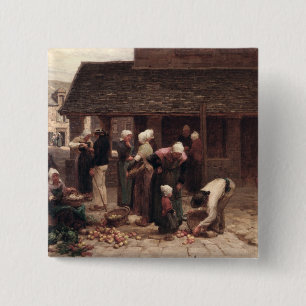 Chapa Cuadrada El mercado de Ploudalmezeau