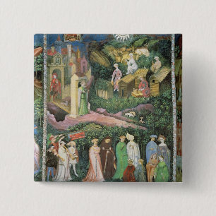 Chapa Cuadrada El mes de junio, c.1400
