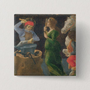 Chapa Cuadrada El milagro de St. Eligius, el panel de la predela