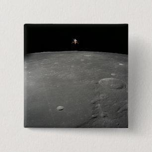 Chapa Cuadrada El módulo lunar Apollo 12 Intrepid