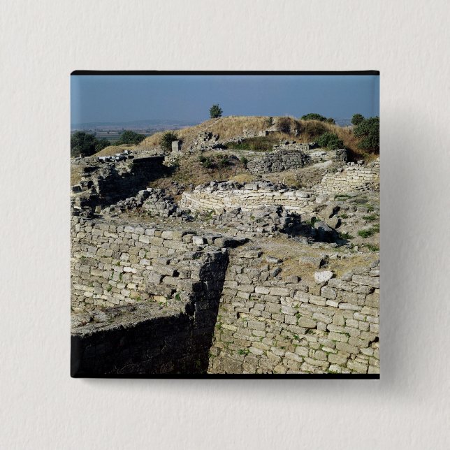 Chapa Cuadrada El montón de Hissarlik, el sitio de (Anverso)