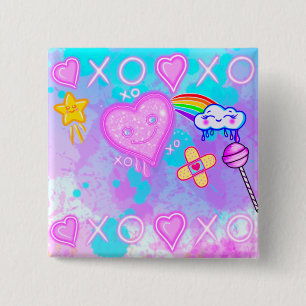 Chapa Cuadrada "El mundo del cortijo kawaii"