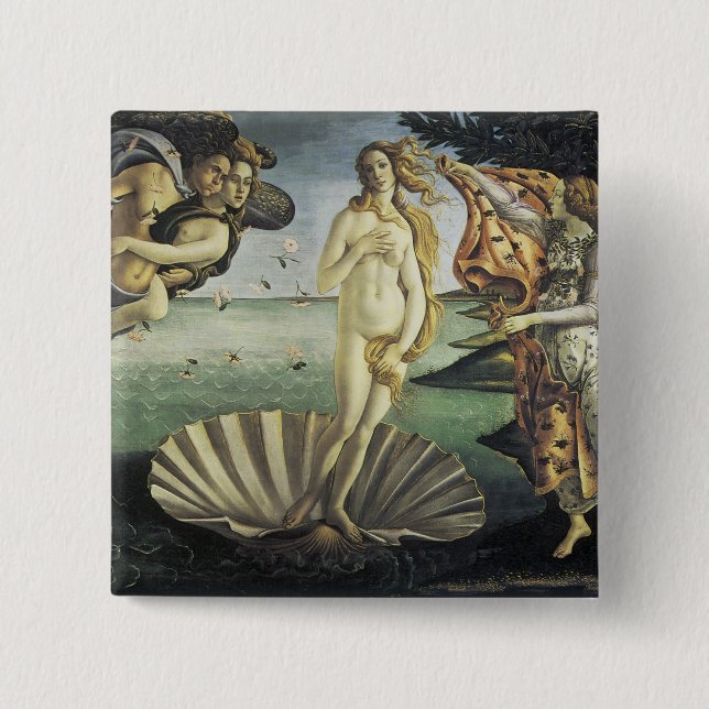 Chapa Cuadrada El nacimiento de Venus (Anverso)