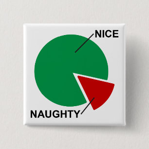 Chapa Cuadrada El navidad divertido travieso o Niza del gráfico
