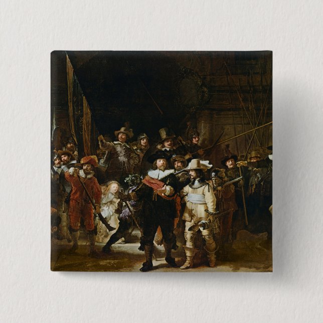 Chapa Cuadrada El Nightwatch (Anverso)