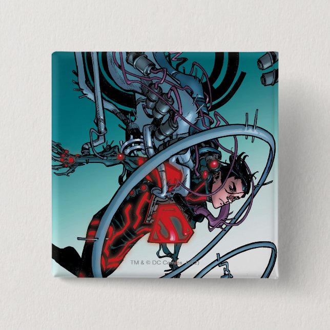 Chapa Cuadrada El nuevo 52 - Superboy #1 (Anverso)