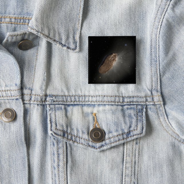 Chapa Cuadrada El Objeto Interstellar De Wayward Oumuamua. (In situ)