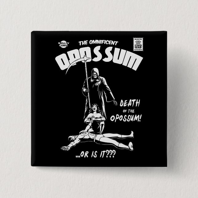 Chapa Cuadrada El oposum de Omnificent (Anverso)