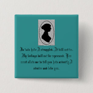 Chapa Cuadrada El orgullo de Jane Austen