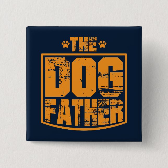 Chapa Cuadrada El padre del perro usó la gráfica (Anverso)