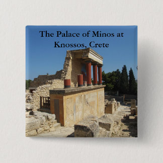 Chapa Cuadrada El palacio de Minos en Knossos, Creta, GRECIA