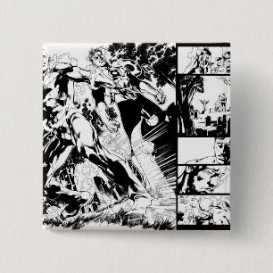 Chapa Cuadrada El panel de destello y verde 2 de la linterna