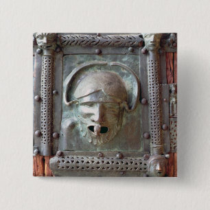 Chapa Cuadrada El panel de la puerta izquierda del portal, 1 del