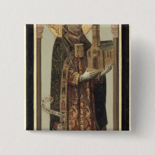 Chapa Cuadrada El panel votivo que representa St. Ansgar, 1457