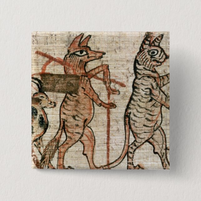 Chapa Cuadrada El papiro satírico (Anverso)