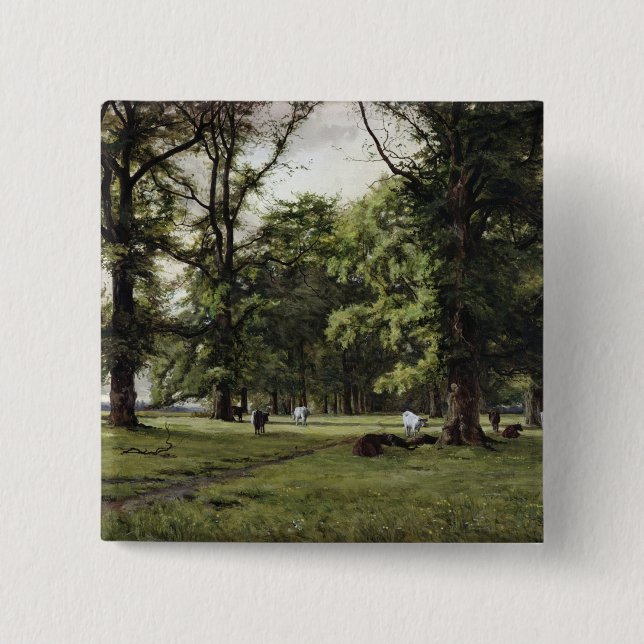 Chapa Cuadrada El paseo del olmo (Anverso)