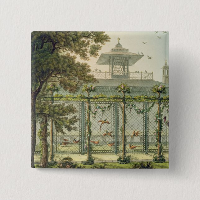 Chapa Cuadrada El Pheasantry, grabado por José Constantina Sta (Anverso)