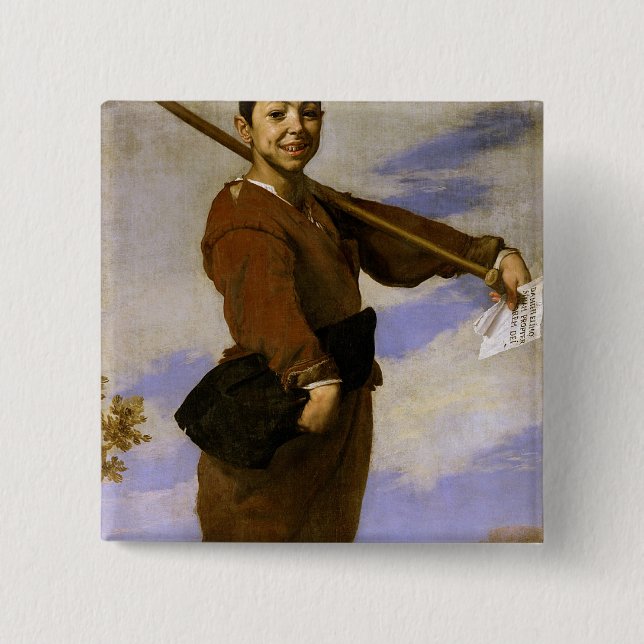 Chapa Cuadrada El pie de club, 1642 (Anverso)