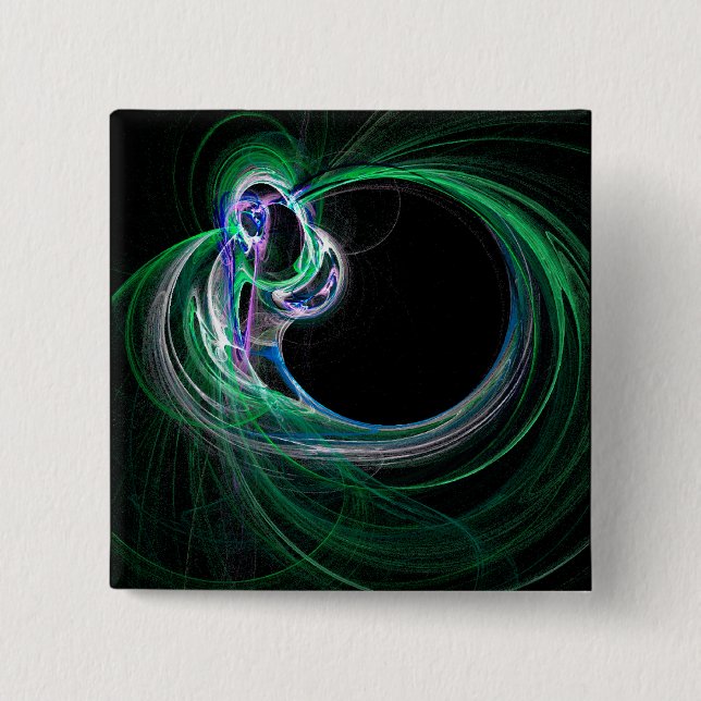 Chapa Cuadrada El Pin del curador (Anverso)