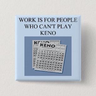 Chapa Cuadrada el placer del jugador del keno