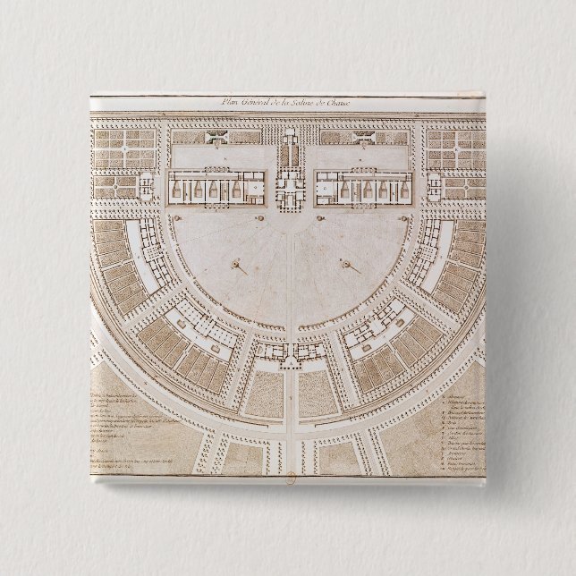 Chapa Cuadrada El plan general de la sal trabaja en 'city ideal (Anverso)